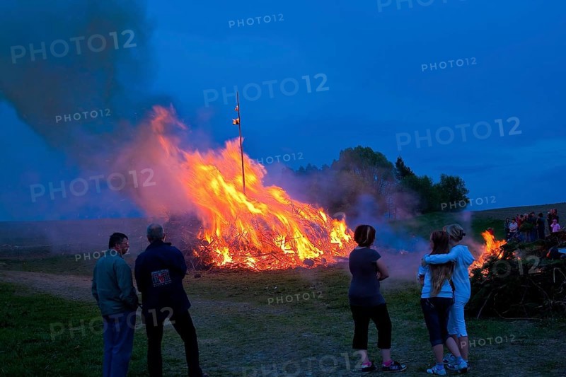 Witches' bonfire in Steina
