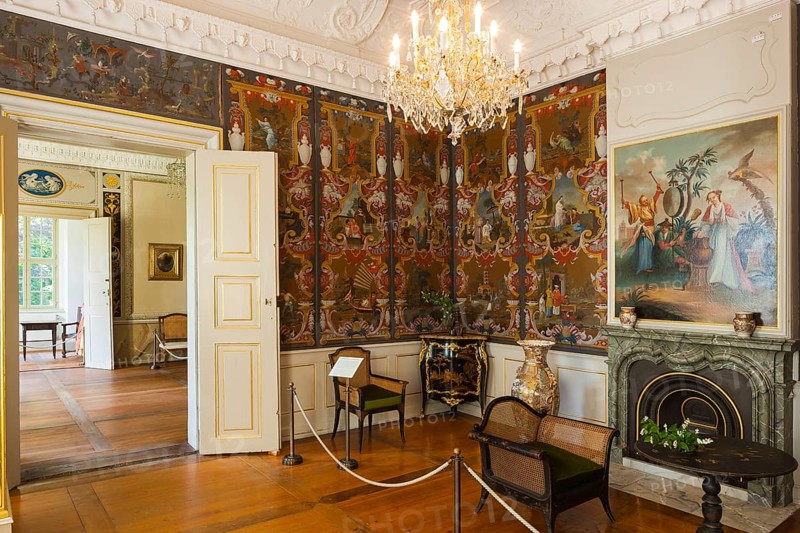 Baroque Rammenau Castle, Rammenau Castle in Rammenau near Bischofswerda in the district of Bautzen is one of the most beautiful preserved baroque country castles in Saxony