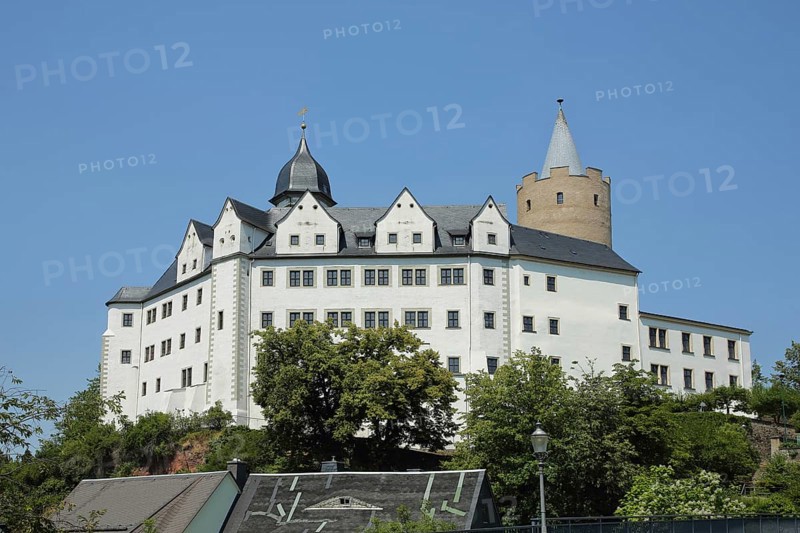 Wildeck Castle, Zschopau, Middle Ore Mountains, Ore Mountains, Saxony, Germany, Europe
