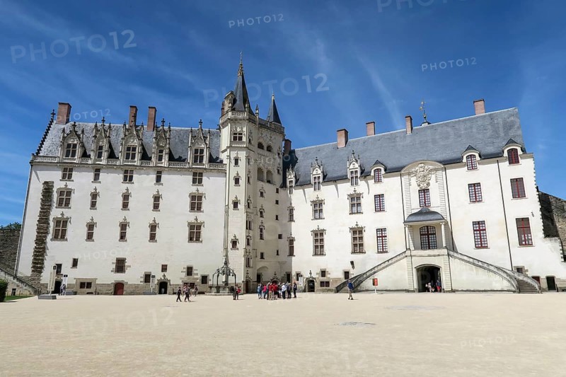 Château des ducs de Bretagne, Castle on the Loire, Nantes, Département Loire-Atlantique, France, Europe