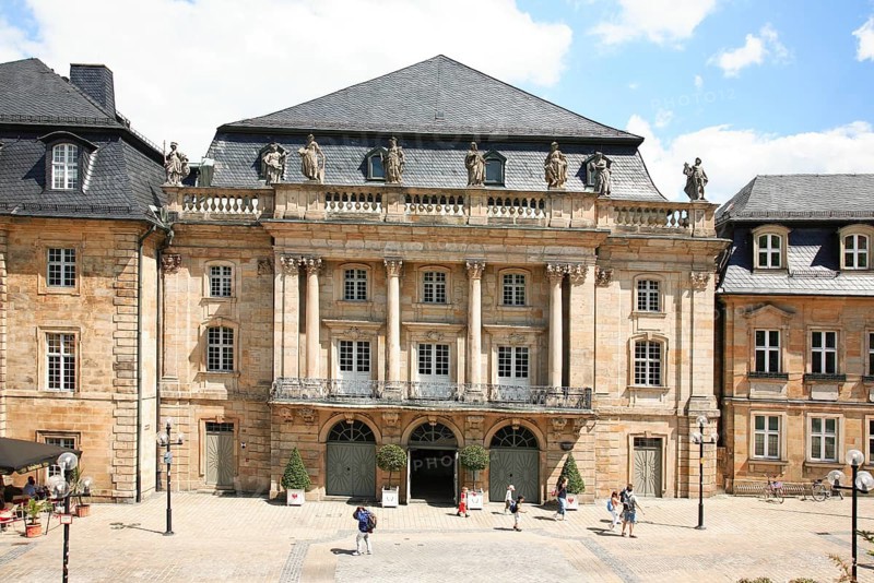 Margravial Opera House in Bayreuth, 18th century theatre building, Upper Franconia, Bavaria, Germany, Unesco World Heritage Site, Europe