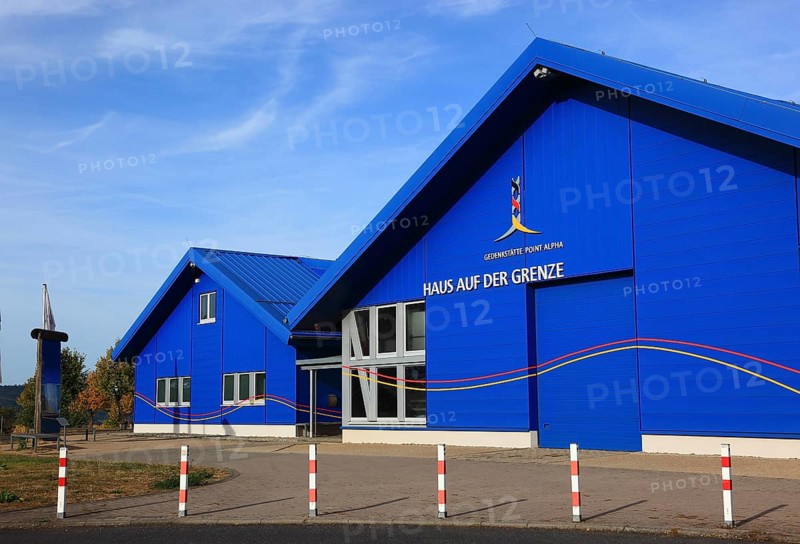 Point Alpha, memorial and meeting place on the road between Geisa (Thuringia) and Rasdorf (Hesse), Germany, The House on the Border, Europe