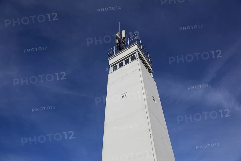Point Alpha, memorial and meeting place on the road between Geisa (Thuringia) and Rasdorf (Hesse), Germany, Observation Tower, Europe