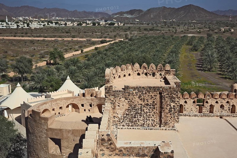Jabrin Castle or Jabreen Castle is a medieval residential castle in the desert of Oman, also known as a fort. The castle is located about five kilometres from the town of Bahla, Oman, Asia