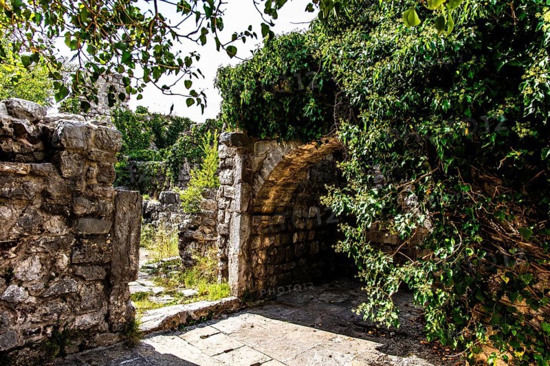 The ruined town of Stari Bar, originally from the 11th century, is one of the most culturally and historically valuable sites in Montenegro, Stari Bar, Montenegro, Europe