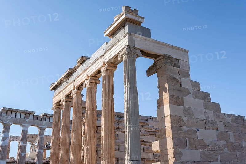 Erechtheion Temple, Acropolis, Athens, Greece, Europe