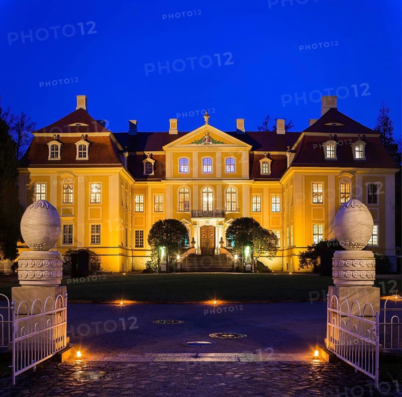 Baroque Rammenau Castle, Rammenau Castle in Rammenau near Bischofswerda in the district of Bautzen is one of the most beautiful preserved baroque country castles in Saxony