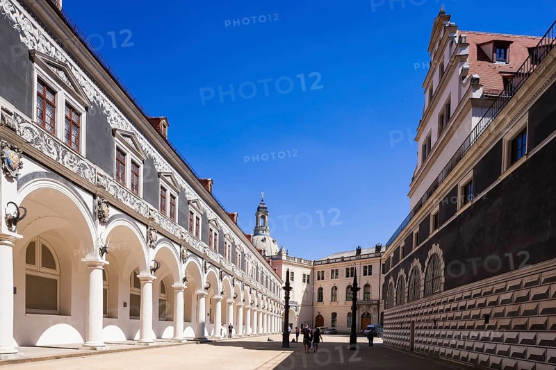 Stable courtyard of the Dresden Royal Palace