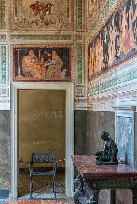 Roman Baths in Sanssouci Park in Potsdam, Brandenburg, Germany, Europe
