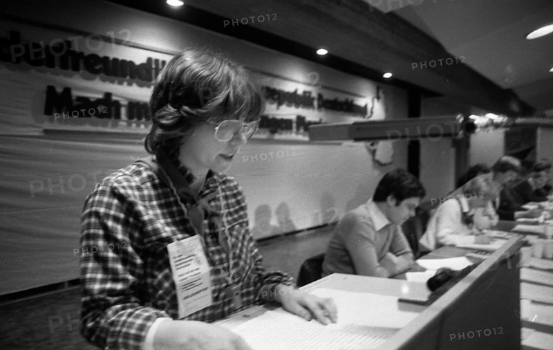 The 3rd federal congress of the DKP-owned children's organisation Junge Pioniere deliberated on 09.02.1980 in Cologne, Germany, Europe