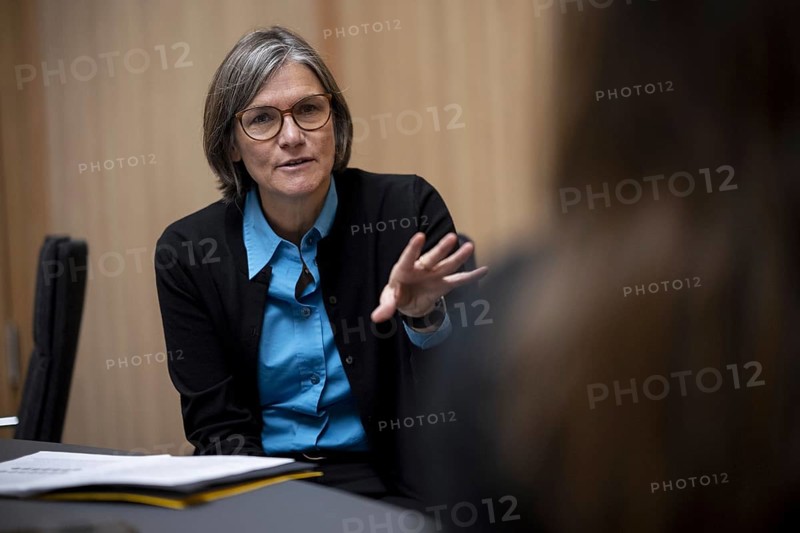 Christiane Benner ist neue Erste Vorsitzende der IG Metall und damit die erste Frau an der Spitze der grv?vüten Einzelgewerkschaft der Welt. Aufgenommen am 07.11.2023 in Berlin