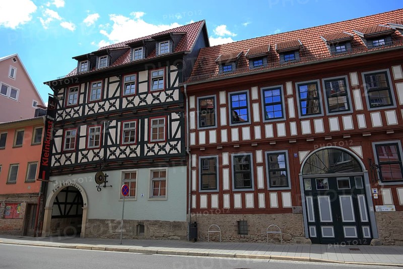 Rautenkranz House and Community Centre, Meiningen, Schmalkalden-Meiningen County, Thuringia, Germany, Europe