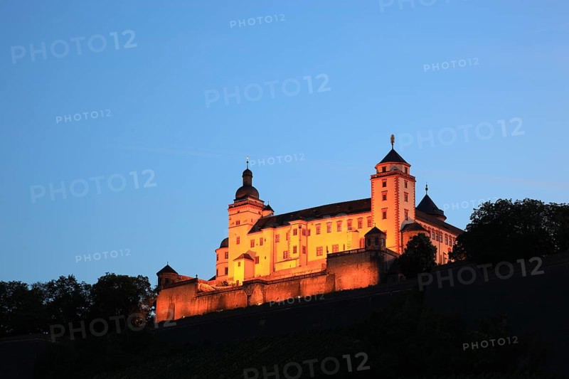 Marienberg Fortress, Würzburg, Lower Franconia, Bavaria, Germany, Europe