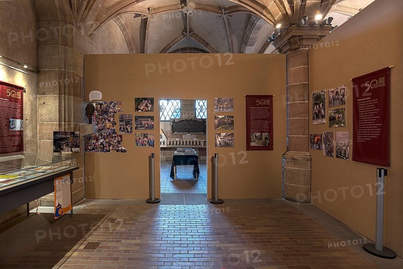 Pellerhaus Entrance Hall, 50 Years Old Town Friends of Nuremberg, Documentation, Egidienplatz, Nuremberg, Middle Franconia, Bavaria, Germany, Europe