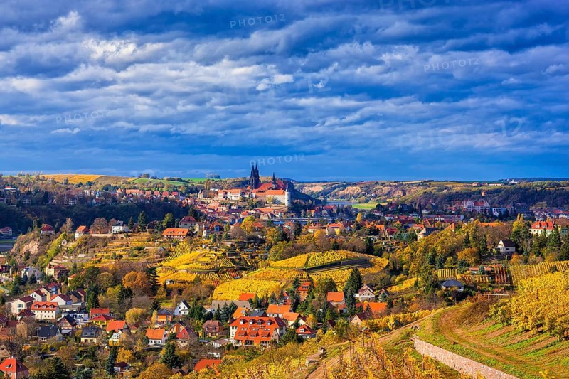 Meißen from the Juchhöh viewpoint