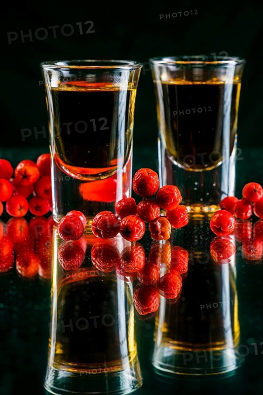 Spirits from the Ore Mountains, here the rowanberry schnapps