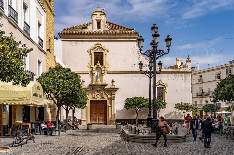 Convento de San Francisco Convent Church in the Plaza de San Francisco, Cádiz, Andalusia, Spain, Europe