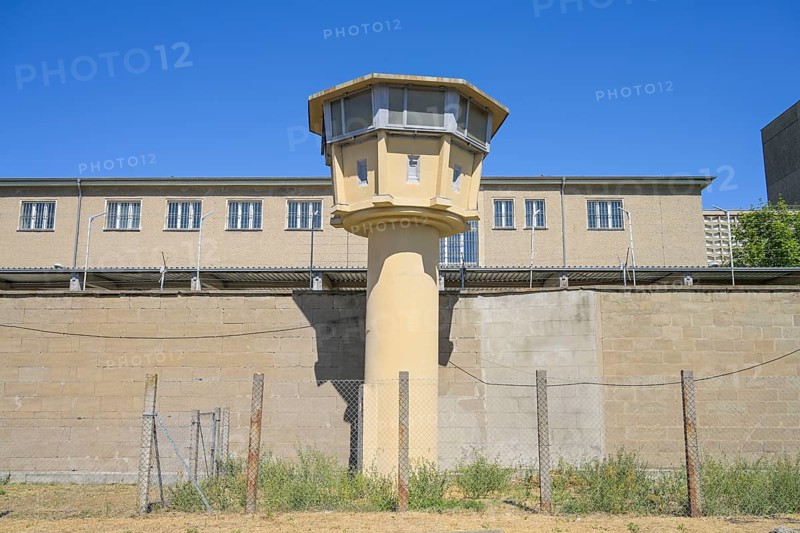 Watchtower, Stasi Memorial, Lichtenauer Straße, Hohenschönhausen, Lichtenberg, Berlin, Germany, Europe