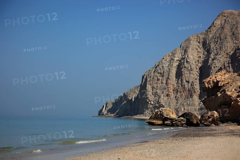 Arabian Gold Coast, near Bukha, Bukha, in the Omani enclave of Musandam, Oman, Asia