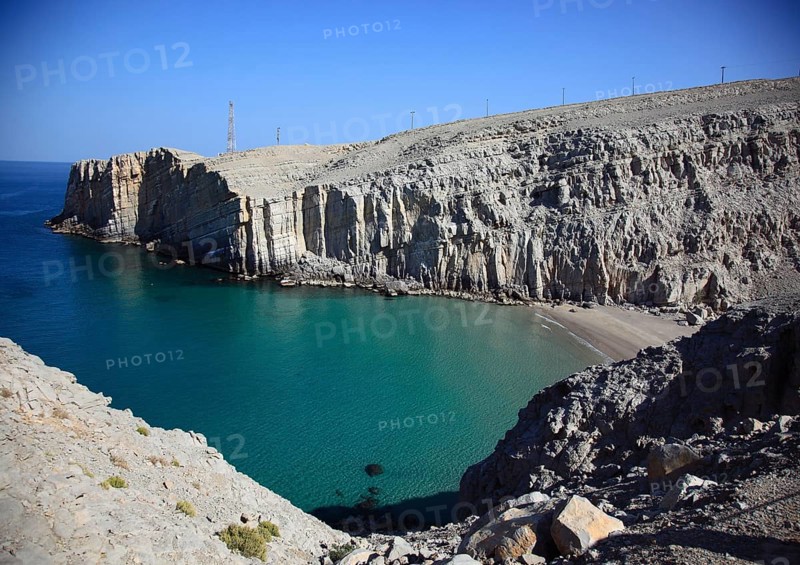 Arabian Gold Coast, near Bukha, Bukha, in the Omani enclave of Musandam, Oman, Asia