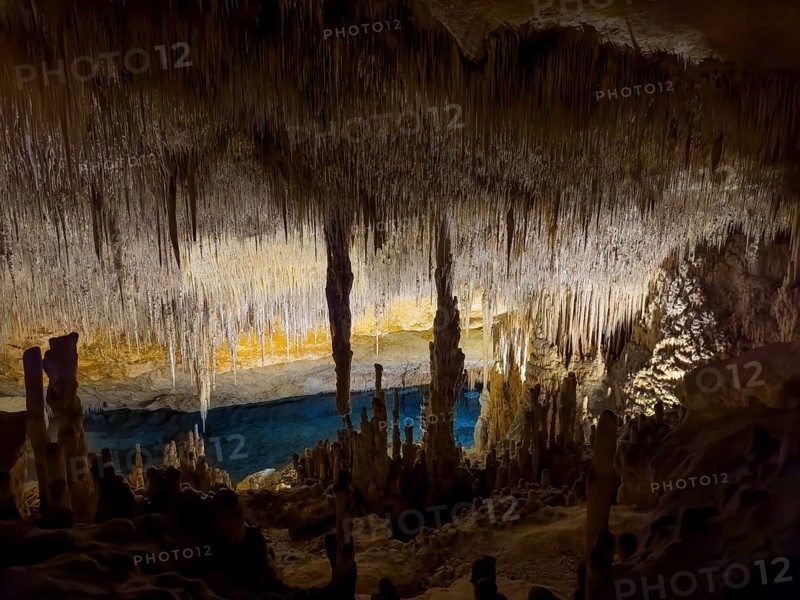 Caves of Drach, Coves del Drac, Porto Christo, Majorca, Balearic Islands, Spain, Mediterranean Sea, Europe