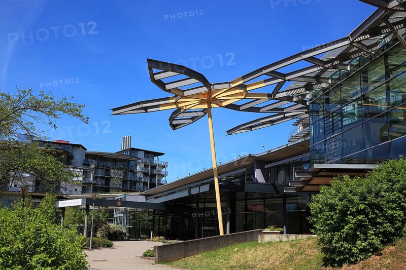Terassentherme, Bad Colberg, spa resort, Heldburger Land, Heldburg, Hildburghausen district, Thuringia, Germany, Europe