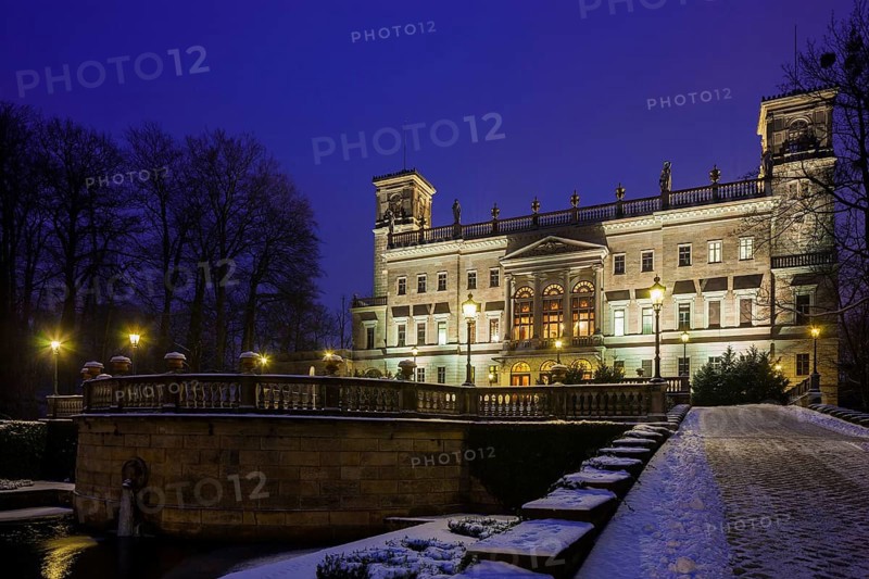 Albrechtsberg Castle in Winter