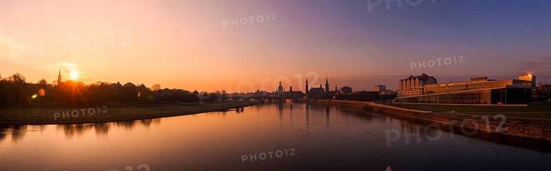 Dresden Sunrise on the Elbe