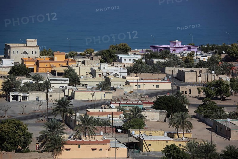 Bukha, in the Omani enclave of Musandam, Oman, Asia