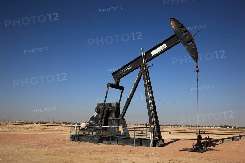 Oil pump near Marmul, Oman, Asia