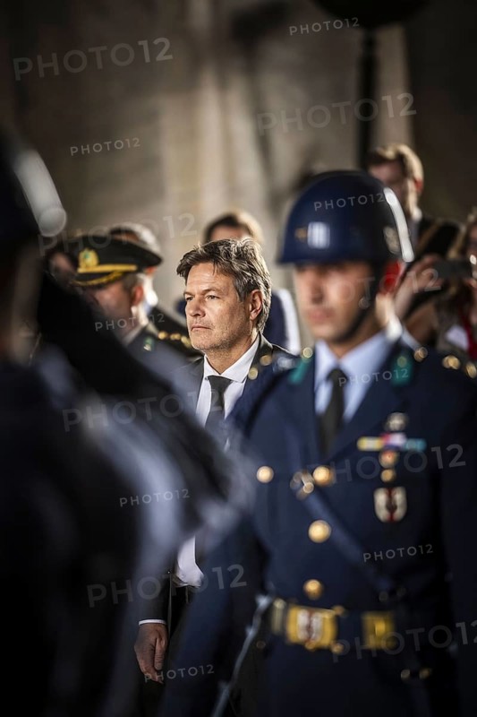 Trip by Federal Minister of Economics and Vice-Chancellor Robert Habeck to Ankara from 25-27 October 2023 Visit to the Atatürk Mausoleum on 26 October 2023, Ankara, Turkey, Asia