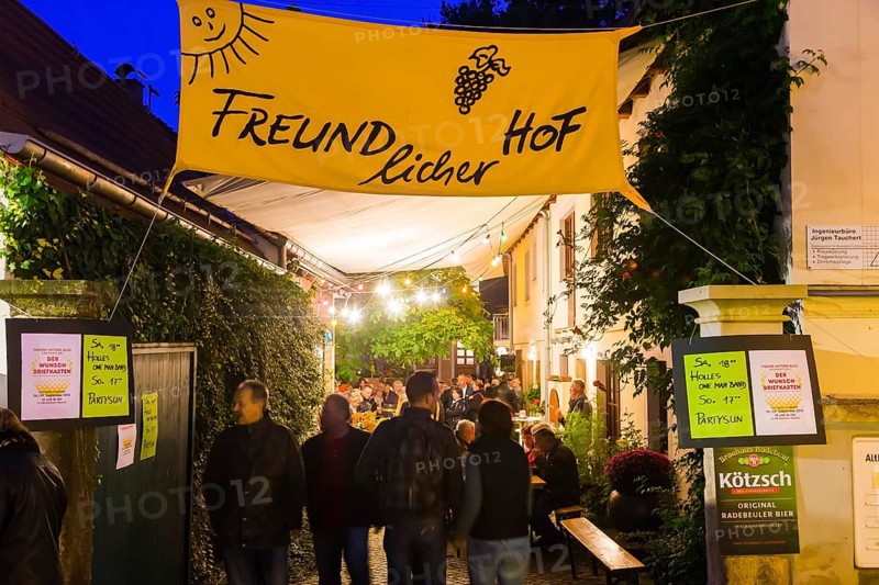 Autumn and wine festival in Altkötzschenbroda
