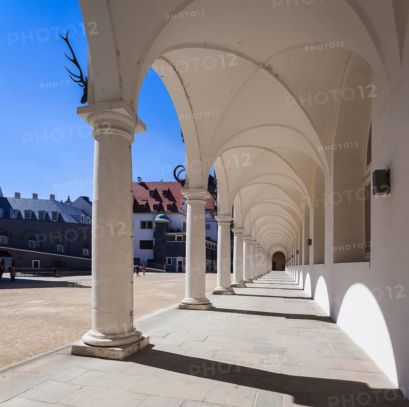 Stable courtyard of the Dresden Royal Palace