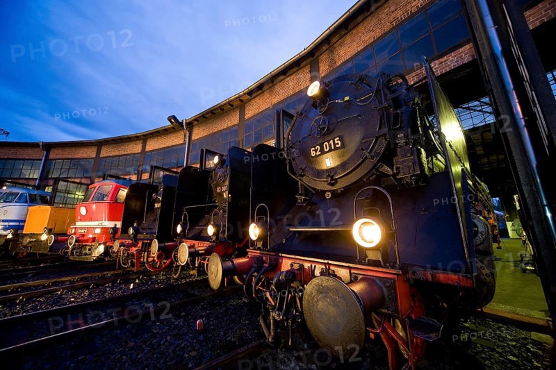 Steam locomotive festival at the Eisenbahmuseum Dresden Altstadt