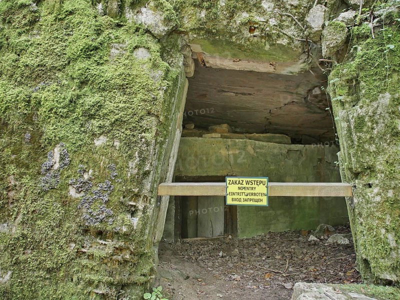 Ruins of the Wolf's Lair (also Wolf's Lair or Görlitz), the military situation centre of the command staff of the German Wehrmacht. The Wolf's Lair is now a museum. Gierloz, Ketrzyn, Warmia-Masuria, Poland, Europe