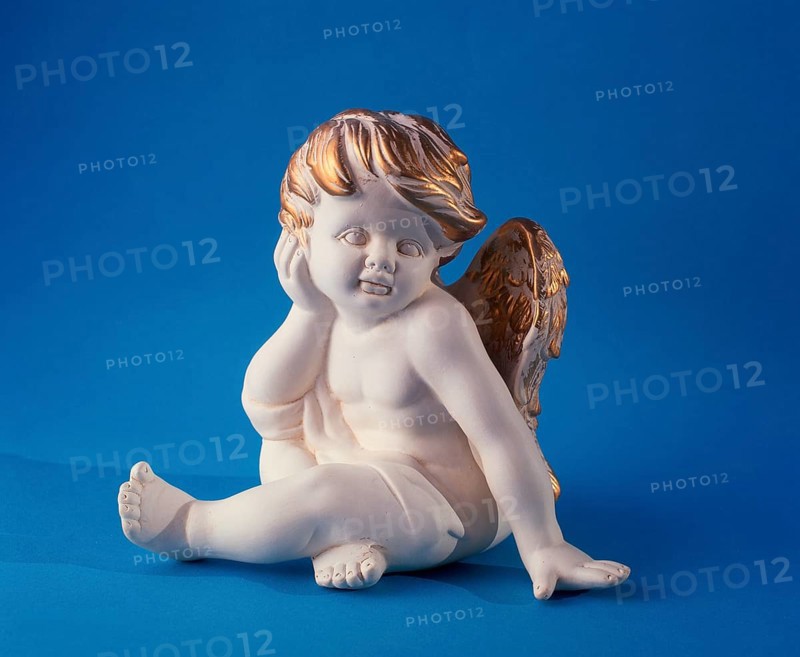 Ceramic angel, ceramic angels, freestanding, object