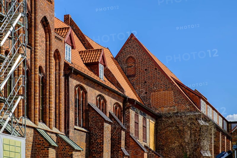 The Stralsund Maritime Museum in the former Katharinenkloster, headquarters of the German Maritime Museum, Hanseatic City of Stralsund, Mecklenburg-Western Pomerania, Germany, Europe