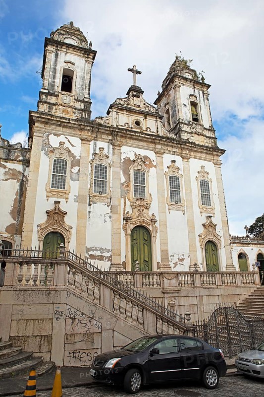 Igreja da Ordem Terceira do Carmo or Church of the Third Order of Carmel, Historic Old Town, Salvador, State of Bahia, Brazil, South America
