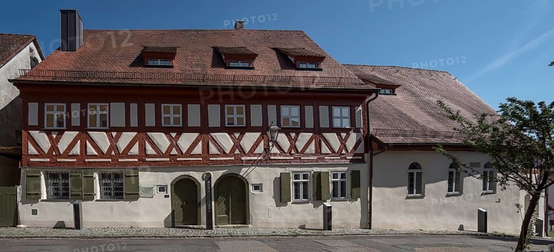 Former Jewish synagogue, today together with the local history museum, Schnaittach, Middle Franconia, Bavaria, Germany, Europe