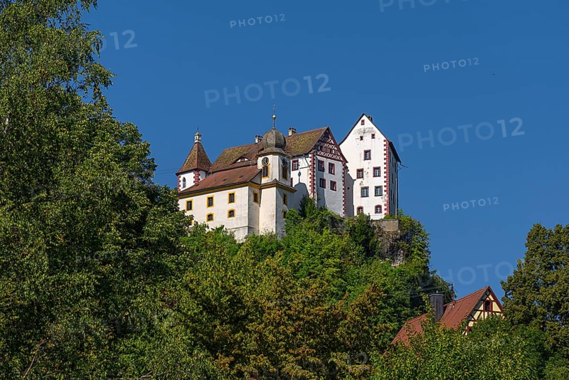 Egloffstein Castle, built around 1150, Egloffstein, Upper Franconia, Bavaria, Germany, Europe