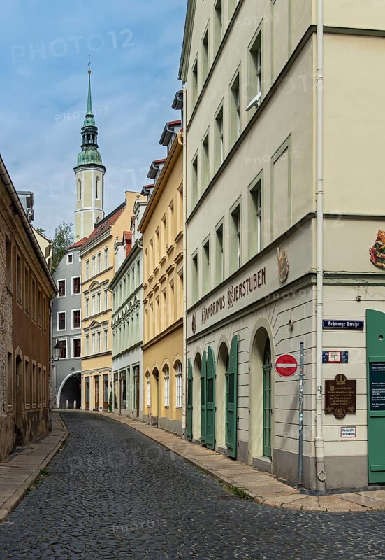Fischmarkt street, Fischmarktstrasse, Görlitz, Goerlitz, Germany, Europe