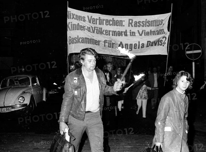 The congress of the DKP-affiliated Socialist German Workers' Youth (SDAJ) on 11.09.1971 in Bremen was accompanied by demonstrations by the youth organisation in Bremen and Wildeshausen, Germany, Europe