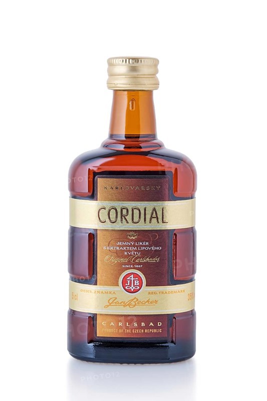 2019, November 5-th, Minsk, Belarus, Karlsbader Becher-Bitter, Becherovka Cordial, Europe