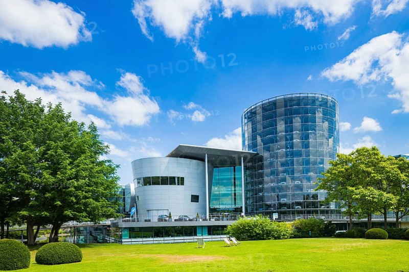 The Transparent Factory in Dresden is one of three production sites of Volkswagen Sachsen GmbH. The Phaeton was produced in Dresden from 2002 to 2016, and the Volkswagen brand's electric Golf since April 2017