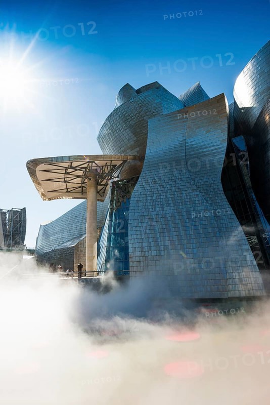 Guggenheim Museum Bilbao, architect Frank O. Gehry, Bilbao, Basque Country, Spain, Europe