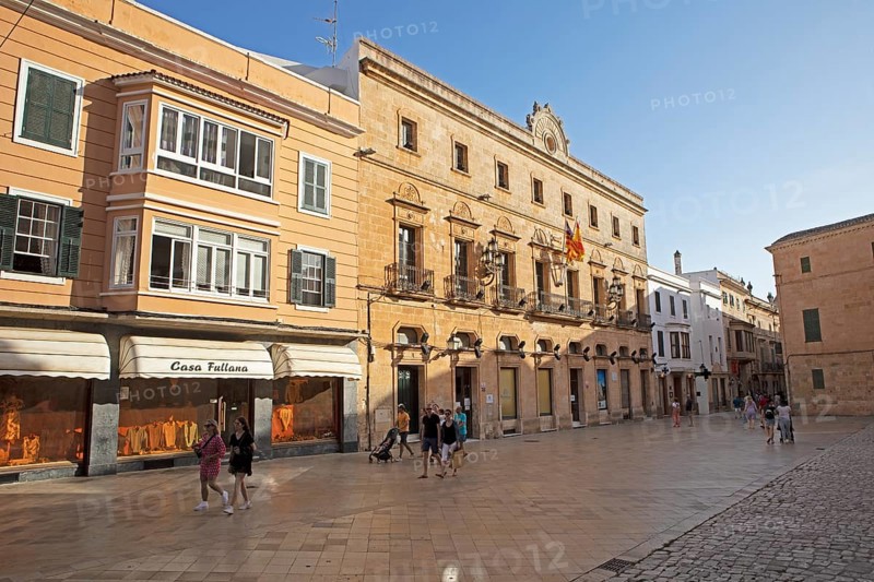 Placa de la Catedral, Ciutadella or Ciutadela, Menorca, Balearic Islands, Spain, Europe