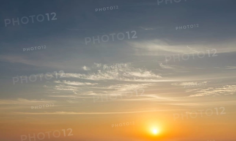 Beautiful dramatic scenic sunset sky background