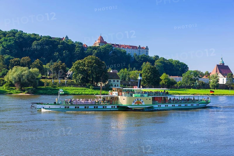 Elbe steamer Pirna in front of Pirna Pirna is a large district town and the administrative centre of the district of Sächsische Schweizosterzgebirge and the administrative community of Pirna in the Free State of Saxony, administrative district of Dresden. It is considered the gateway to Saxon Switzerland
