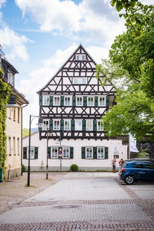 Historical building of the Wagon Museum, Balingen, Germany, Europe