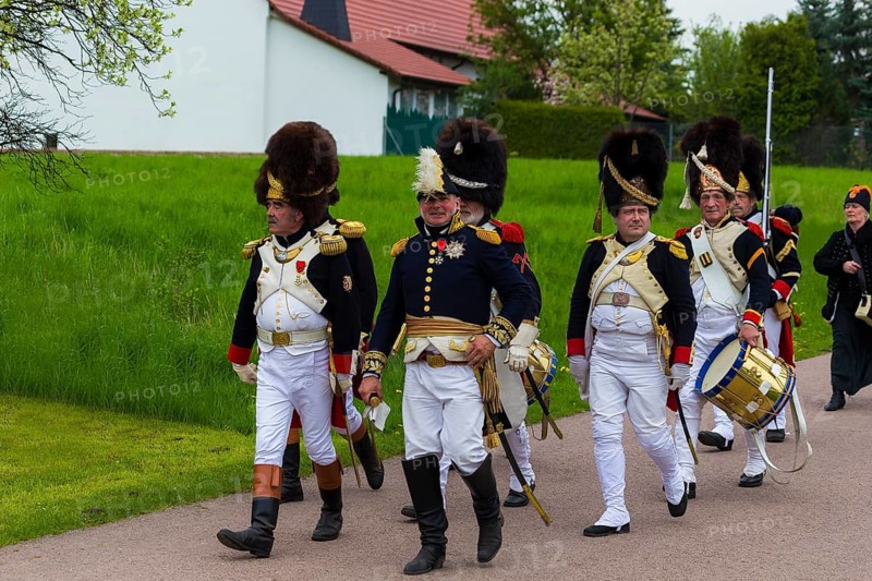 Battle re-enactment Großgörschen